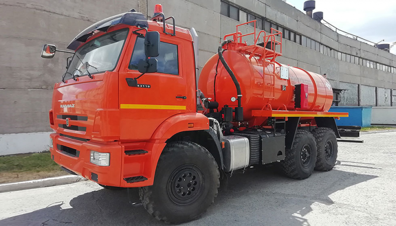 Автоцистерна вакуумная АКН-10 КАМАЗ-43118 Емкостно-наливная техника (автоцистерна)
