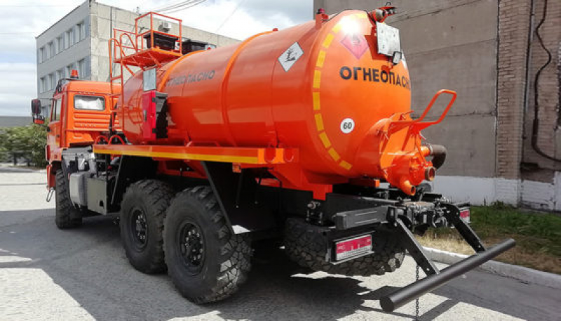 Автоцистерна вакуумная АКН-10 КАМАЗ-43118 Емкостно-наливная техника (автоцистерна)