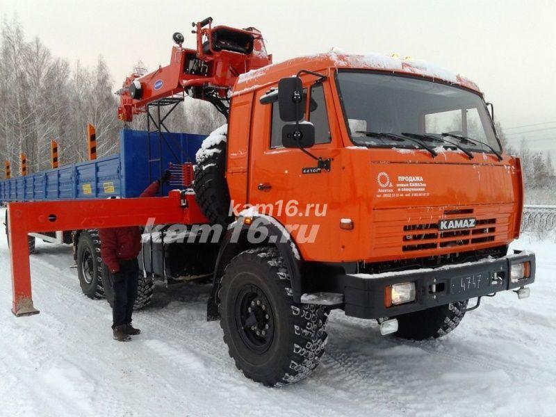 Тягач КАМАЗ 44108 с КМУ Kanglim 1256 (без электроники)